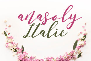 Anasoly Italic Font: Elevating Small Business Branding