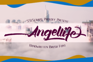 Angellife Font Review: Bold Brush Script for Branding