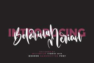 Belarimul Meriam Font: Elevating Small Business Branding