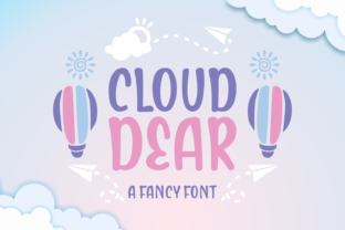 Cloud Dear Font: Soft Typography for Editorial Design