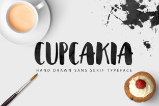 Cupcakia Font: Playful Handwritten Type for Web Design