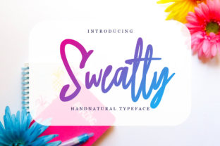 Enhance Your Brand with Sweatty: A Versatile Handwritten Font