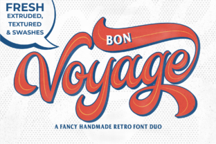 Enhance Your Craft with Bon Voyage Duo Font