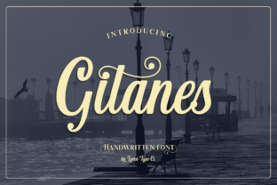 Gitanes Font: Authentic Handwritten Style for Small Business Branding