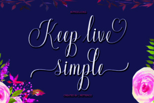 Keep Live Simple Font: A Web Designer’s Layout Test