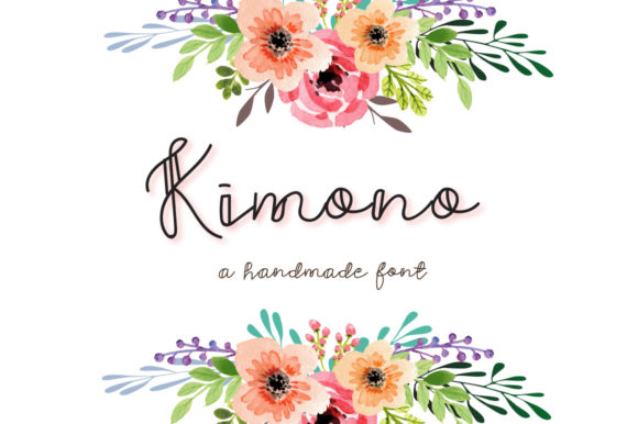 Kimono Font: Adding Delicate Charm to Small Business Branding