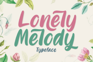Lonely Melody Font: Elegant Script for Editorial Design