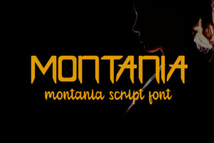Montania Font: Bold Authenticity for Handmade Labels