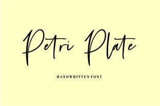 Petri Plate Font: Elevating Small Business Branding