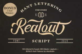 Realout Font Review: Bold Vintage Charm for Web Design
