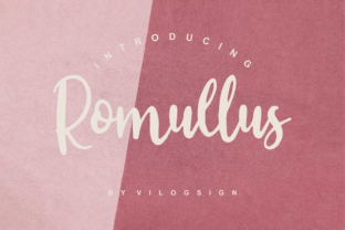Romullus Font: Authentic Handwritten Charm for Editorial Design
