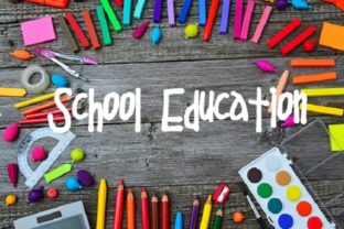 School Education Font: Playful Type for Campaigns