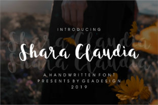 Shara Claudia Font Review: Elegant Handwritten Script for Branding