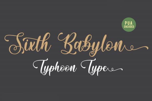 Sixth Babylon Font: Elevate Digital Campaigns