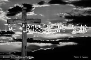 The Crosses We Bear Font: An Editorial Design Review