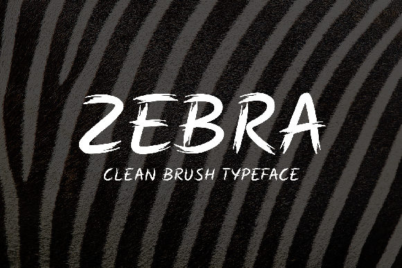 Zebra: A Bold and Playful Script Font